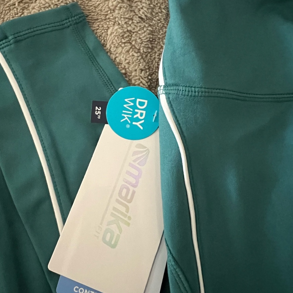 Teal workout leggings XS